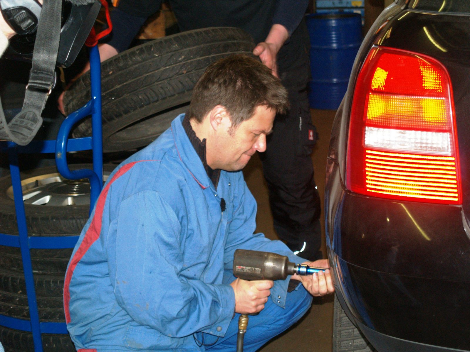 Landtagswahl 2012 – Robert Habeck auf Schicht in Stolpe