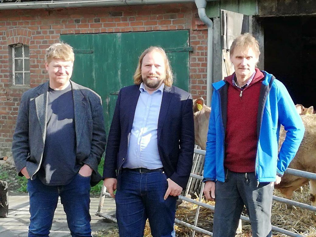 Matthias Stührwoldt, Anton Hofreiter und Dirk Kock-Rohwer