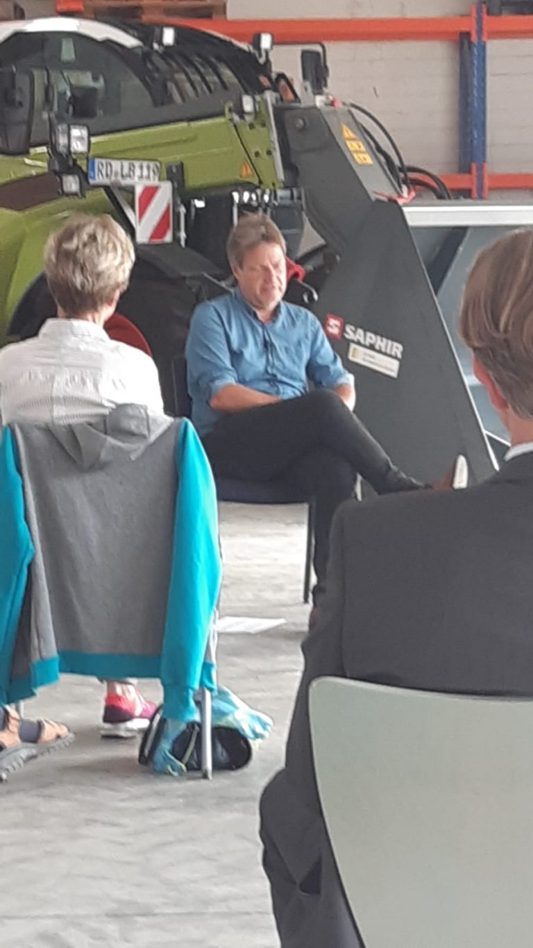 Robert Habeck zu Gast in Stolpe